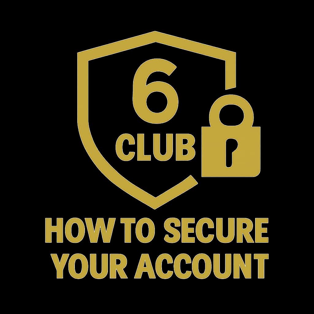An icon depicting account security for 6 Club.