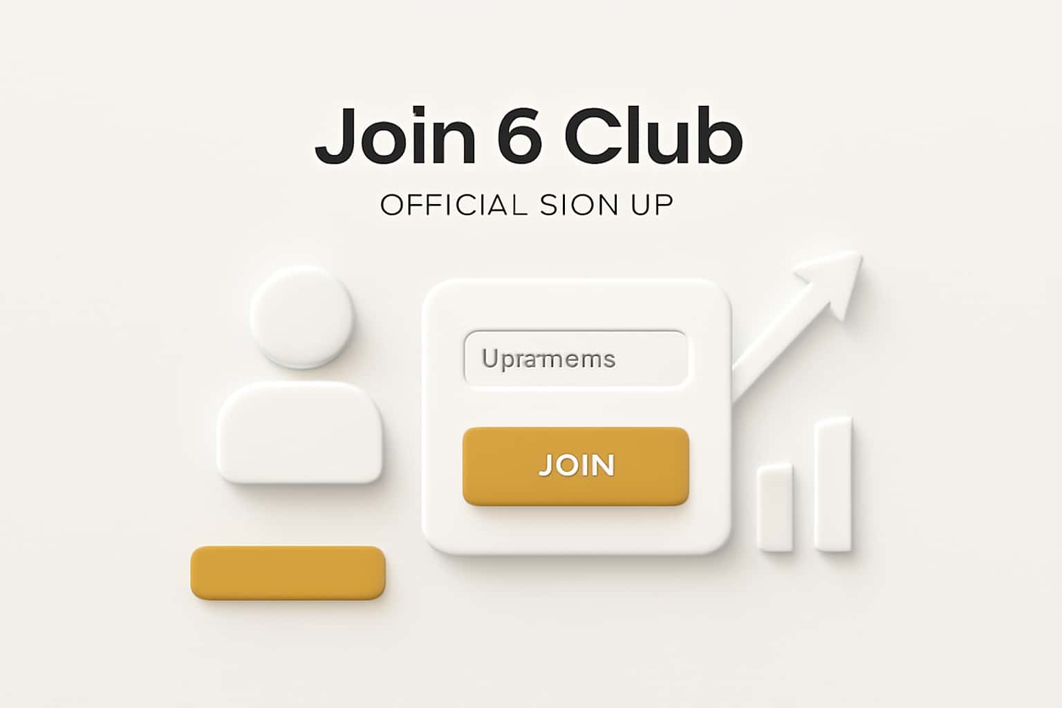 Join 6 Club - Official Sign Up Interface